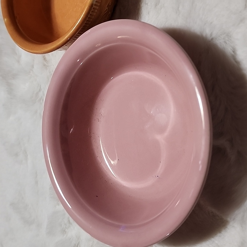 VINTAGE  GENUINE  OVEN SERVE WARE. *  2 -- TOTAL * TST - Picture 6 of 7